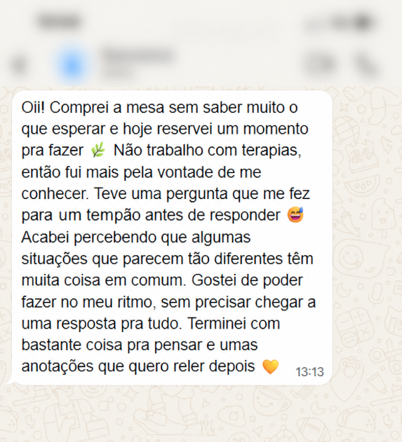 Exemplo de mensagem 2