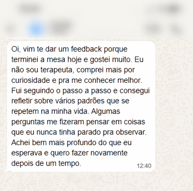 Exemplo de mensagem 3